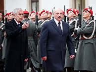 Александр Лукашенко во время визита в Вену, Австрия Александр Лукашенко во время визита в Вену, Австрия