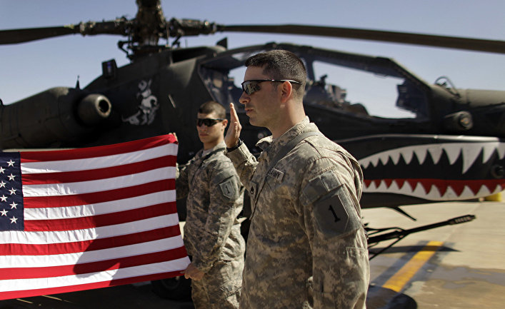 Военные ВВС США на военной базе в Ираке | © AP Photo, Maya Alleruzzo