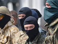 Бойцы батальона "Донбасс" в Киеве Бойцы батальона "Донбасс" в Киеве