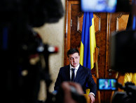 Президент Украины Владимир Зеленский на пресс-конференции в Киеве Президент Украины Владимир Зеленский на пресс-конференции в Киеве