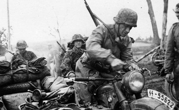 Солдаты Ваффен-СС в России, 1941 год