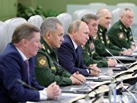 Владимир Путин наблюдает за пуском ракеты комплекса «Авангард» Владимир Путин наблюдает за пуском ракеты комплекса «Авангард»