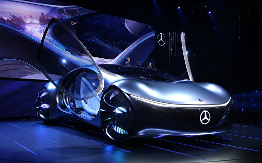 Презентация концепт-кара Mercedes-Benz Vision AVTR Презентация концепт-кара Mercedes-Benz Vision AVTR