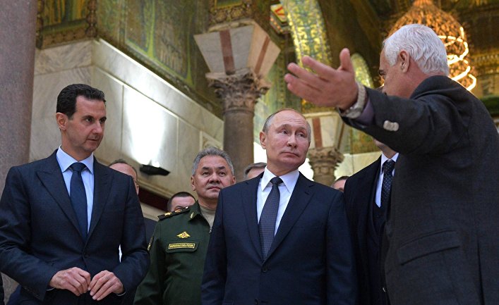 Визит президента РФ В. Путина в Сирию Визит президента РФ В. Путина в Сирию
