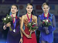 Фигурное катание. Чемпионат России. Церемония награждения Фигурное катание. Чемпионат России. Церемония награждения