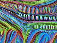 Изображение, созданное при помощи искусственного интеллекта Google DeepDream Изображение, созданное при помощи искусственного интеллекта Google DeepDream