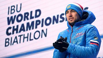 Биатлон. Чемпионат мира. Мужчины. Спринт. Церемония награждения