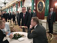 Президент РФ В. Путин провел встречу с представителями российского бизнеса Президент РФ В. Путин провел встречу с представителями российского бизнеса