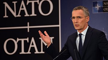 Генеральный секретарь НАТО Йенс Столтенберг на саммите НАТО в Брюсселе