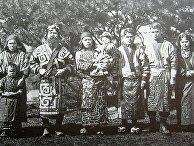 Представители народности Айны, 1904 год Представители народности Айны, 1904 год