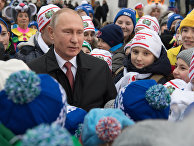 Президент РФ В. Путин встретился с гостями Кремлевской елки Президент РФ В. Путин встретился с гостями Кремлевской елки