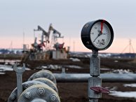 Работа нефтяных станков - качалок Работа нефтяных станков - качалок