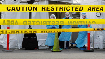 Медсестры в медицинском центре в Сиэттле, штат Вашингтон, США