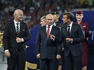 Награждение победителей ЧМ-2018 по футболу Награждение победителей ЧМ-2018 по футболу