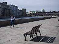 Москва во время режима самоизоляции жителей Москва во время режима самоизоляции жителей