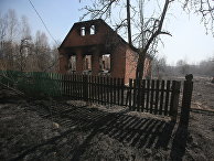 Пожар в зоне отчуждения Чернобыльской АЭС Пожар в зоне отчуждения Чернобыльской АЭС