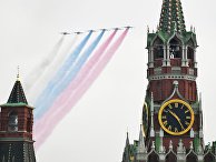 Репетиция воздушного парада Победы в Москве Репетиция воздушного парада Победы в Москве