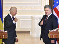 Встреча президента Украины Петра Порошенко с вице-президентом США Джо Байденом в Киеве Встреча президента Украины Петра Порошенко с вице-президентом США Джо Байденом в Киеве