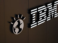 Логотип корпорации IBM Логотип корпорации IBM