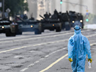 Ночная репетиция парада Победы в Москве Ночная репетиция парада Победы в Москве
