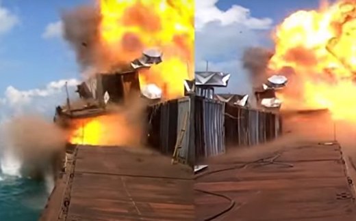 Украинские ракеты «Нептун» потопили две цели в Черном море Украинские ракеты «Нептун» потопили две цели в Черном море