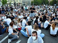 Протесты в Белграде Протесты в Белграде