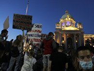 Протесты в Белграде Протесты в Белграде