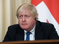 Борис Джонсон во время встречи с министром иностранных дел России Сергеем Лавровым Борис Джонсон во время встречи с министром иностранных дел России Сергеем Лавровым
