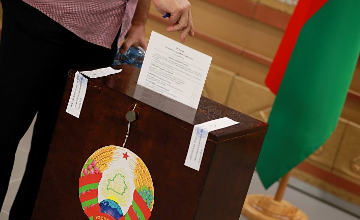 Голосование на выборах президента Белоруссии в Москве Голосование на выборах президента Белоруссии в Москве