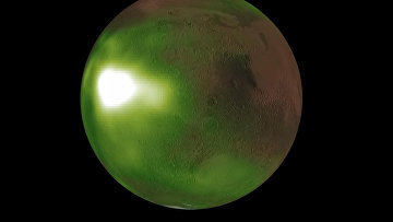 Снимок Марса космическим аппаратом НАСА «Мейвен»