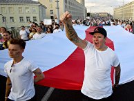 Общегражданский марш "За свободу" в Минске Общегражданский марш "За свободу" в Минске