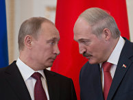 Владимир Путин и Александр Лукашенко Владимир Путин и Александр Лукашенко