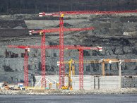 Возведение центра строительства крупнотоннажных морских сооружений для проекта "Арктик-СПГ-2" Возведение центра строительства крупнотоннажных морских сооружений для проекта "Арктик-СПГ-2"
