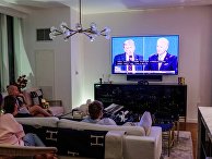 Трансляция дебатов Д. Трампа и Д. Байдена в США Трансляция дебатов Д. Трампа и Д. Байдена в США