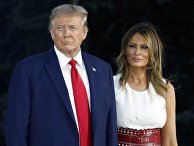 Президент США Дональд Трамп с супругой Меланией Президент США Дональд Трамп с супругой Меланией
