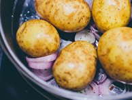 Вареный картофель Вареный картофель