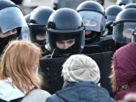 Акция протеста оппозиции в Минске Акция протеста оппозиции в Минске