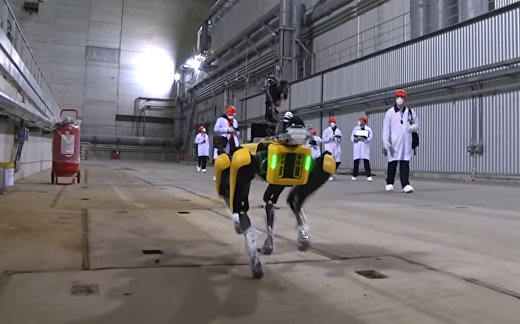 Робот Boston Dynamics на ЧАЕС Робот Boston Dynamics на ЧАЕС