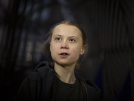 Экологическая активистка Грета Тунберг Экологическая активистка Грета Тунберг