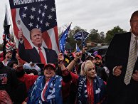Автопробег сторонников Трампа в Нью-Йорке Автопробег сторонников Трампа в Нью-Йорке