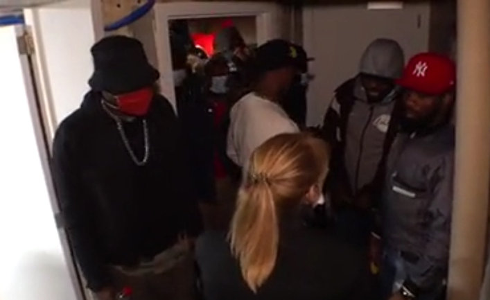 Подпольная вечерника в Андерлехте, Бельгия