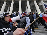 Акция протеста сторонников Д. Трампа в Вашингтоне Акция протеста сторонников Д. Трампа в Вашингтоне