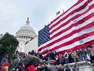 Акция протеста сторонников Д. Трампа в Вашингтоне Акция протеста сторонников Д. Трампа в Вашингтоне