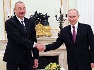 Президент РФ В. Путин провел встречу с президентом Азербайджана И. Алиевым Президент РФ В. Путин провел встречу с президентом Азербайджана И. Алиевым