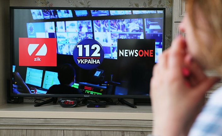 На Украине введены санкции против трех телеканалов На Украине введены санкции против трех телеканалов