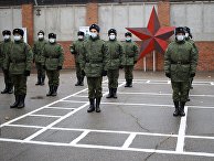 Отправка призывников на службу в Президентский полк Отправка призывников на службу в Президентский полк
