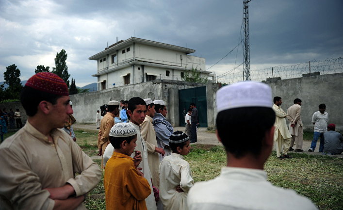 Место, где была проведена операция по ликвидации Усамы бен Ладена