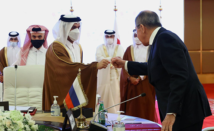 Визит главы МИД РФ С. Лаврова в Катар / © Пресс-служба МИД РФ 