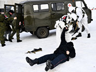 Учение военной полиции под Екатеринбургом Учение военной полиции под Екатеринбургом