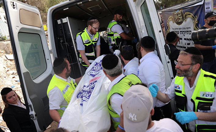 Трагедия на горе Мерон на севере Израиля